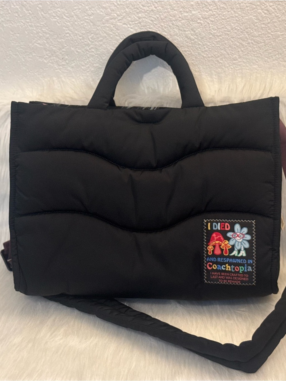 NWT Coach Coachtopia Loop Tote CQ057 Black Limited!